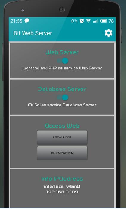 Bit Web Server (PHP,MySQL,PMA) 